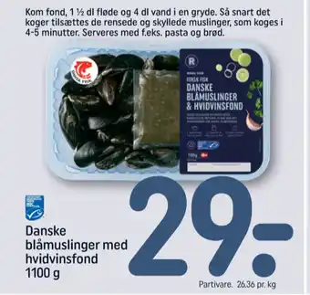 REMA 1000 Blåmuslinger tilbud