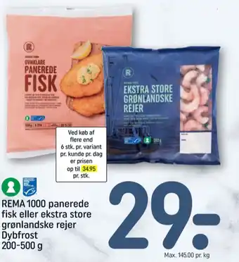 REMA 1000 Fiskefileter tilbud