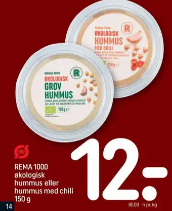 REMA 1000 Hummus tilbud