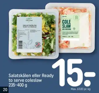 REMA 1000 Salatblanding tilbud