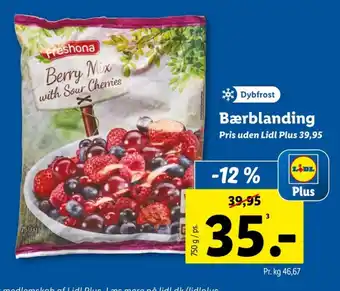 Lidl Bær tilbud