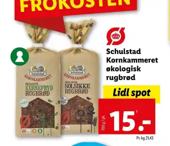 Lidl Solsikkerugbrød tilbud