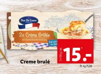 Lidl Creme Brulée tilbud