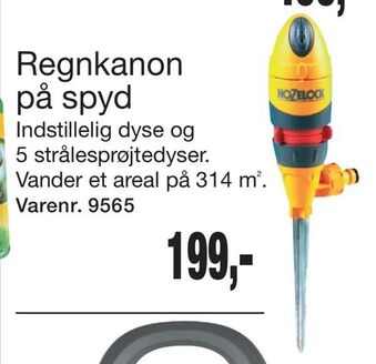 Harald Nyborg Regnkanon på spyd tilbud