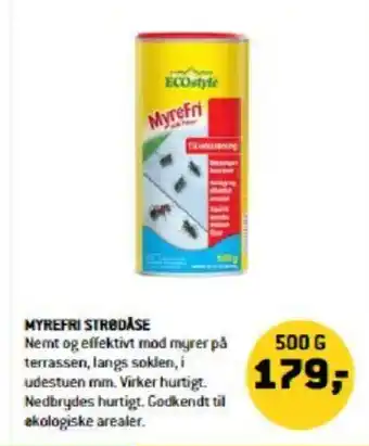XL-BYG MYREFRI STRØDÅSE tilbud