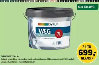 XL-BYG DYRUP VÆG? SOLID tilbud