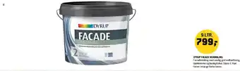 XL-BYG DYRUP FACADE MURMALING tilbud