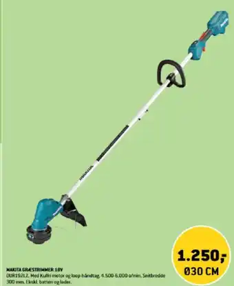 XL-BYG MAKITA GRESTRIMMER 18V tilbud