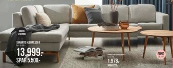 Ilva Taranto hjørnesofa tilbud