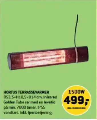 XL-BYG HORTUS TERRASSEVARMER tilbud