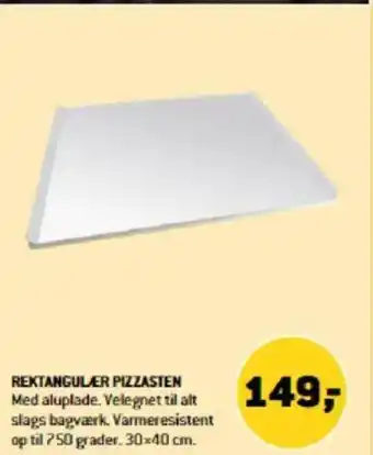 XL-BYG REKTANGULÆR PIZZASTEN tilbud