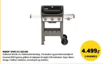 XL-BYG WEBER SPIRIT II E-320 GBS tilbud