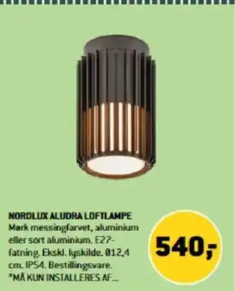 NORDLUX ALUDRA LOFTLAMPE