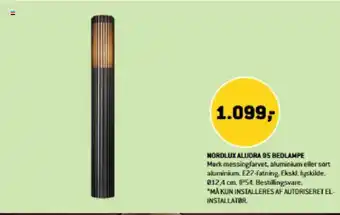 NORDLUX ALUDRA 95 BEDLAMPE