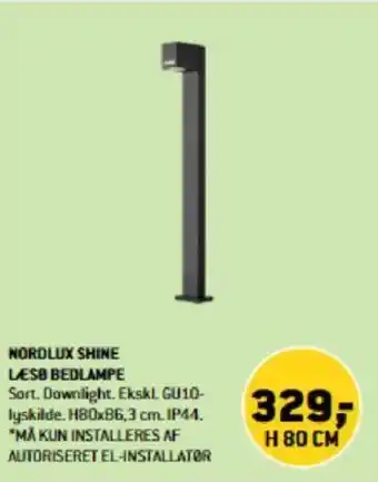 XL-BYG NORDLUX SHINE LESO BEDLAMPE tilbud