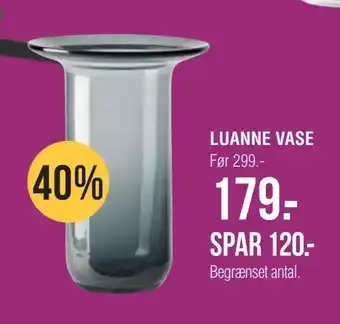 Ilva Luanne vase tilbud