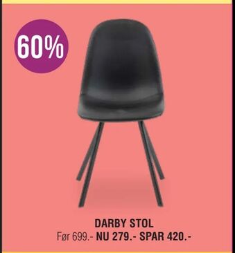 Ilva Darby stol tilbud