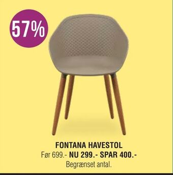 Fontana havestol