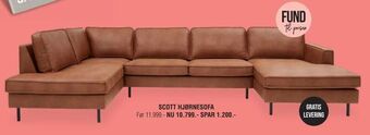 Ilva Scott hjørnesofa tilbud