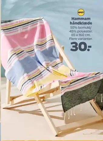 Netto Hammam håndklæde tilbud
