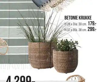 Ilva Betonie krukke tilbud