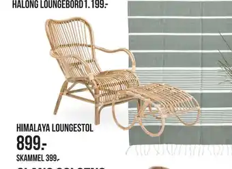 Ilva Himalaya loungestol tilbud