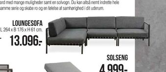 Ilva Loungesofa tilbud