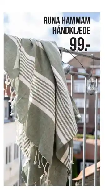 Runa hammam håndklæde