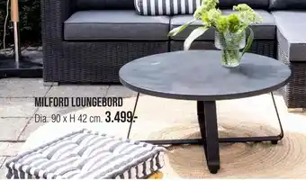 Ilva Milford loungebord tilbud