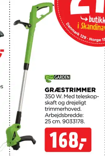 jem & fix GRÆSTRIMMER tilbud