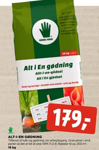 jem & fix Alt-i-en gødning tilbud