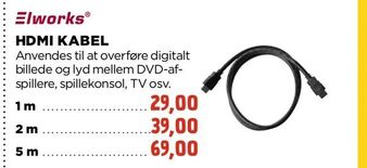 jem & fix Hdmi kabel tilbud