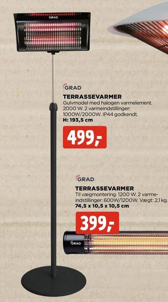 jem & fix Terrassevarmer tilbud