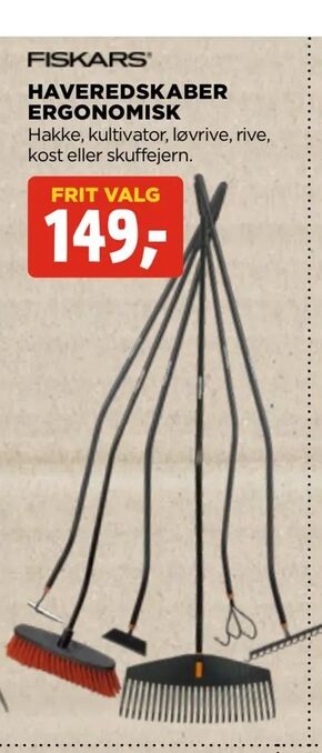 Haveredskaber ergonomisk