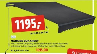 jem & fix Markise bukarest tilbud