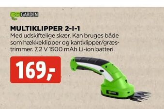 jem & fix Multiklipper 2-i-1 tilbud