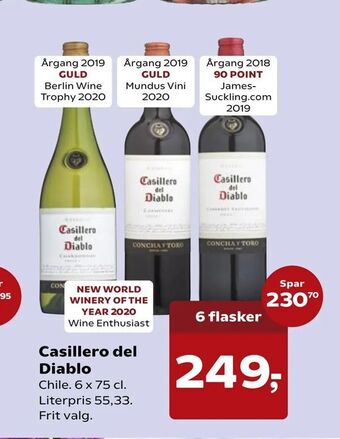 Kvickly Casillero del Diablo tilbud