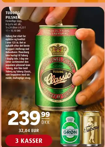 Scandinavian Park TUBORG PILSNER tilbud