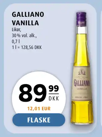 Scandinavian Park GALLIANO VANILLA tilbud