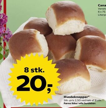 Kvickly Hvedeknopper tilbud