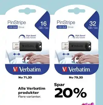 Alle Verbatim produkter