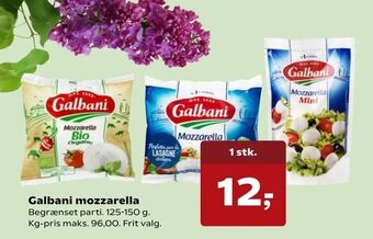 Kvickly Galbani mozzarella tilbud