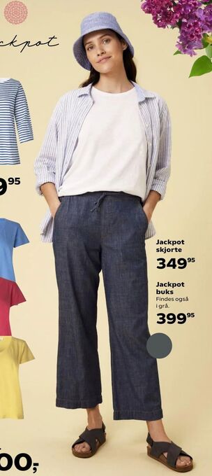 Kvickly Jackpot skjorte tilbud