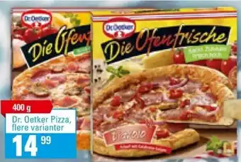 Dr.Oetker Pizza, Flere Varianter 400g