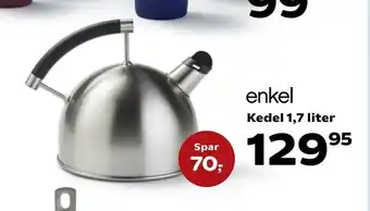 Kedel 1,7 liter