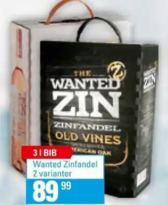 zur Krone Wanted Zinfandel 2 Varianter tilbud