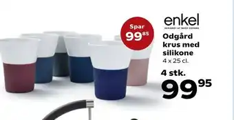 Kvickly Odgård krus med silikone tilbud