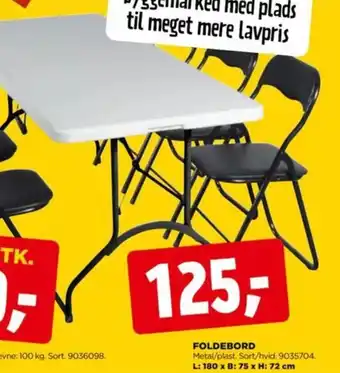 jem & fix FOLDEBORD tilbud