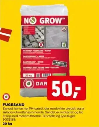 jem & fix FUGESAND tilbud