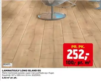 jem & fix LAMINATGULV LONG ISLAND EG tilbud